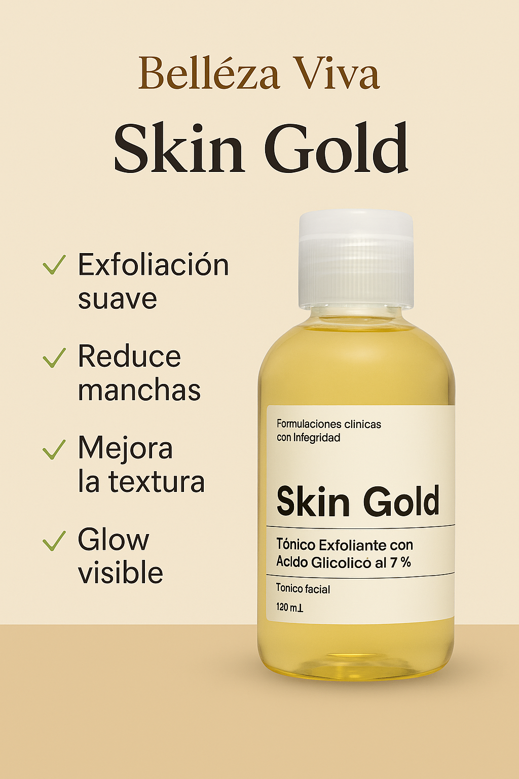 SKIN GOLD - Adiós piel opaca